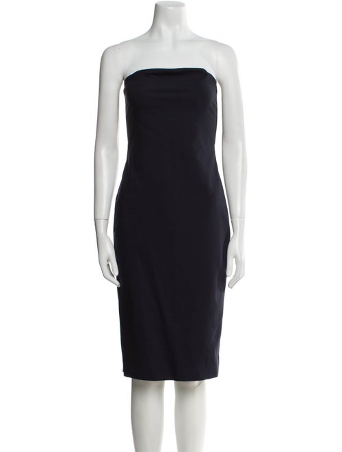 The Row Strapless Mini Dress