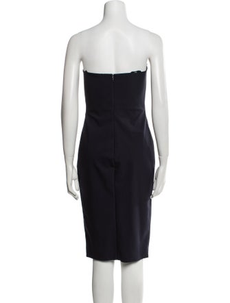 The Row Strapless Mini Dress