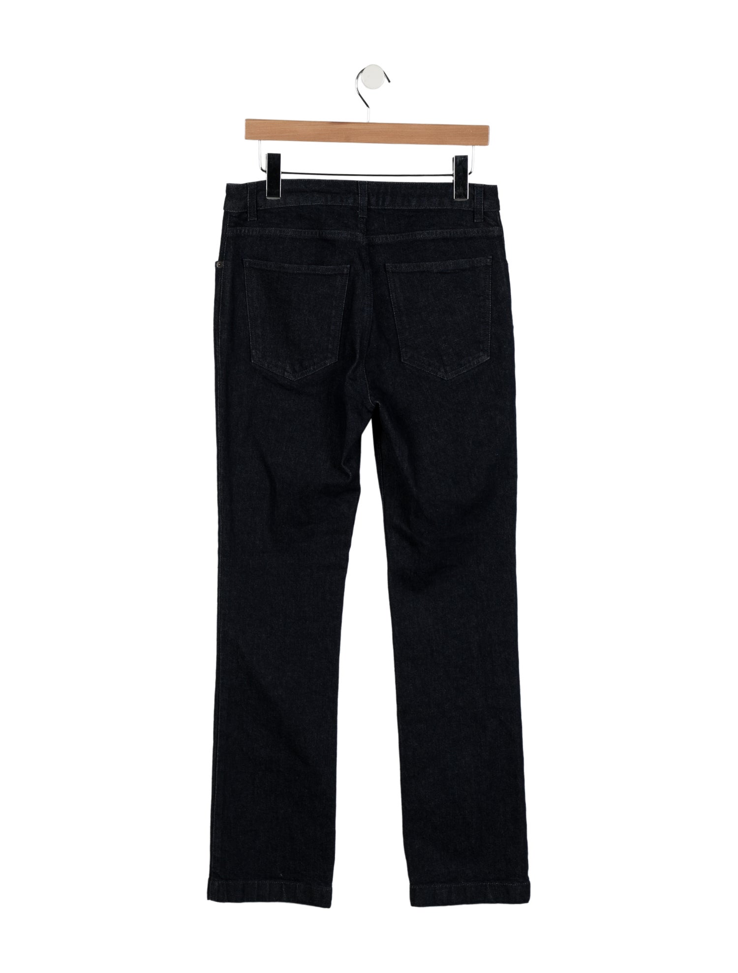 The Row Mid-Rise Straight Leg Jeans
