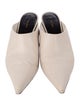 The Row Leather Mules