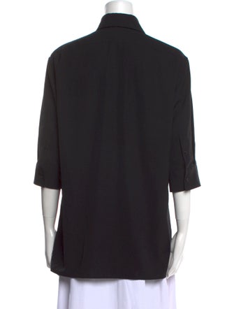 The Row Three-Quarter Sleeve Top