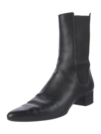The Row Leather Sock Boots