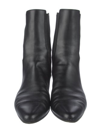 The Row Leather Sock Boots