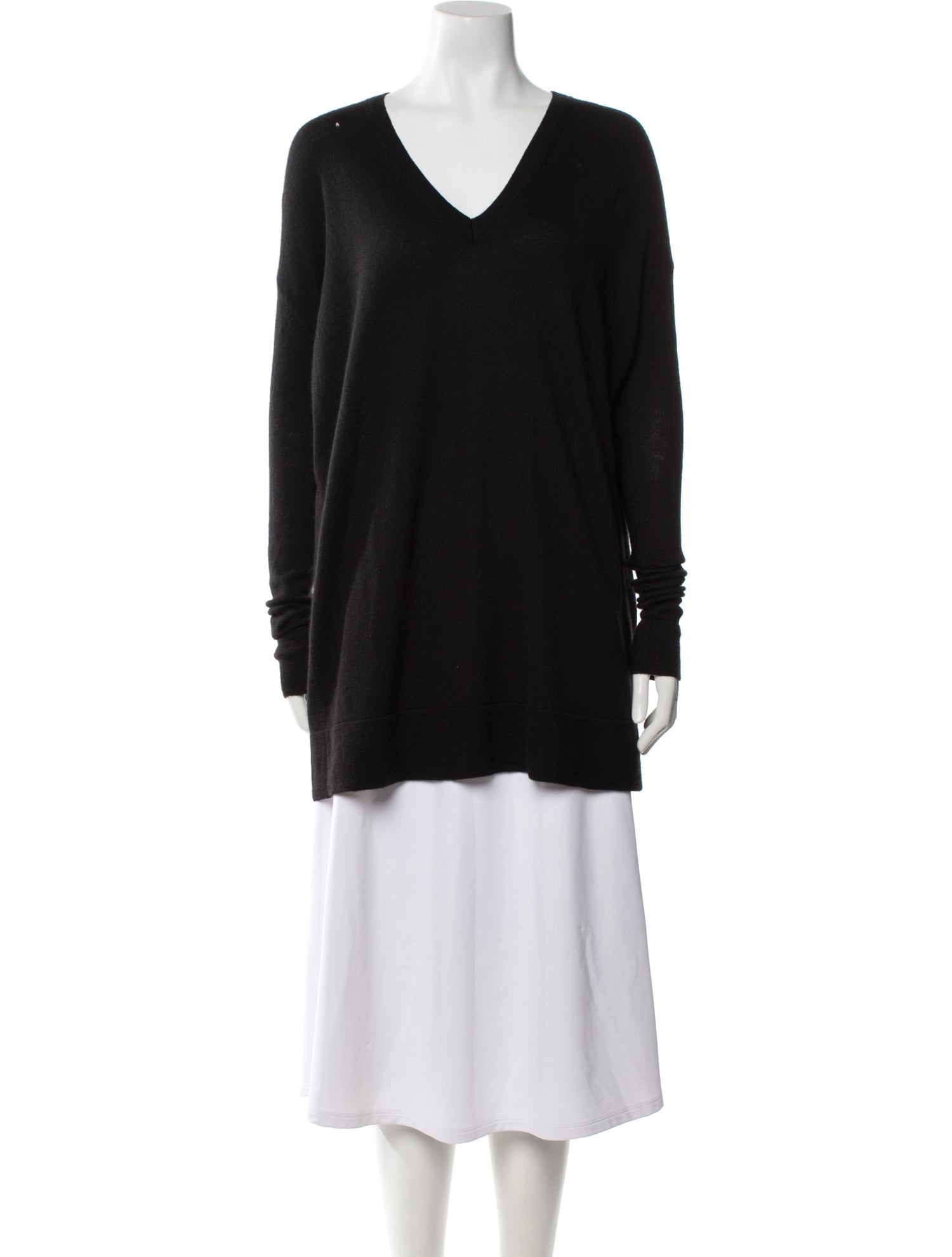 The Row Cashmere V-Neck Sweater