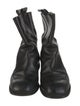 The Row Leather Moto Boots