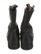 The Row Leather Moto Boots