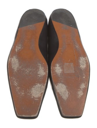 The Row Leather Ballet Flats