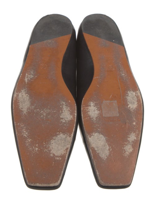 The Row Leather Ballet Flats