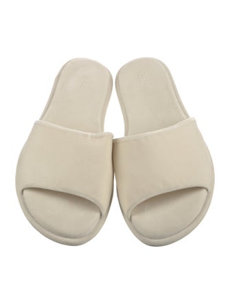 The Row Canal Velvet Slides
