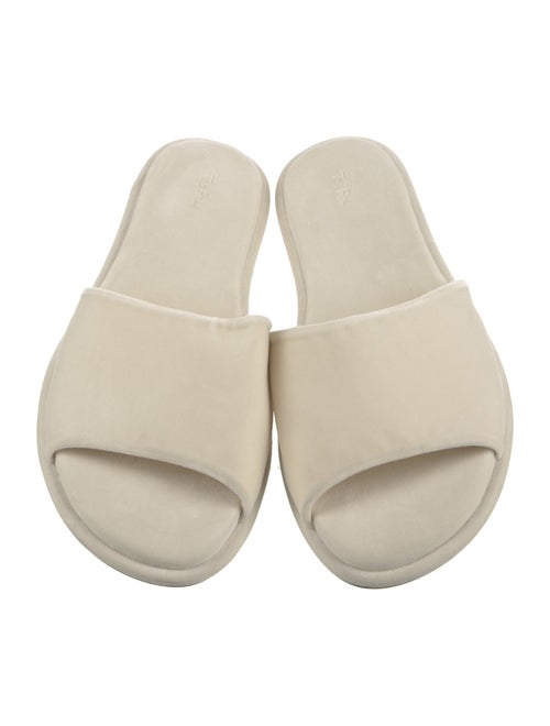 The Row Canal Velvet Slides