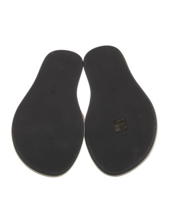 The Row Canal Velvet Slides