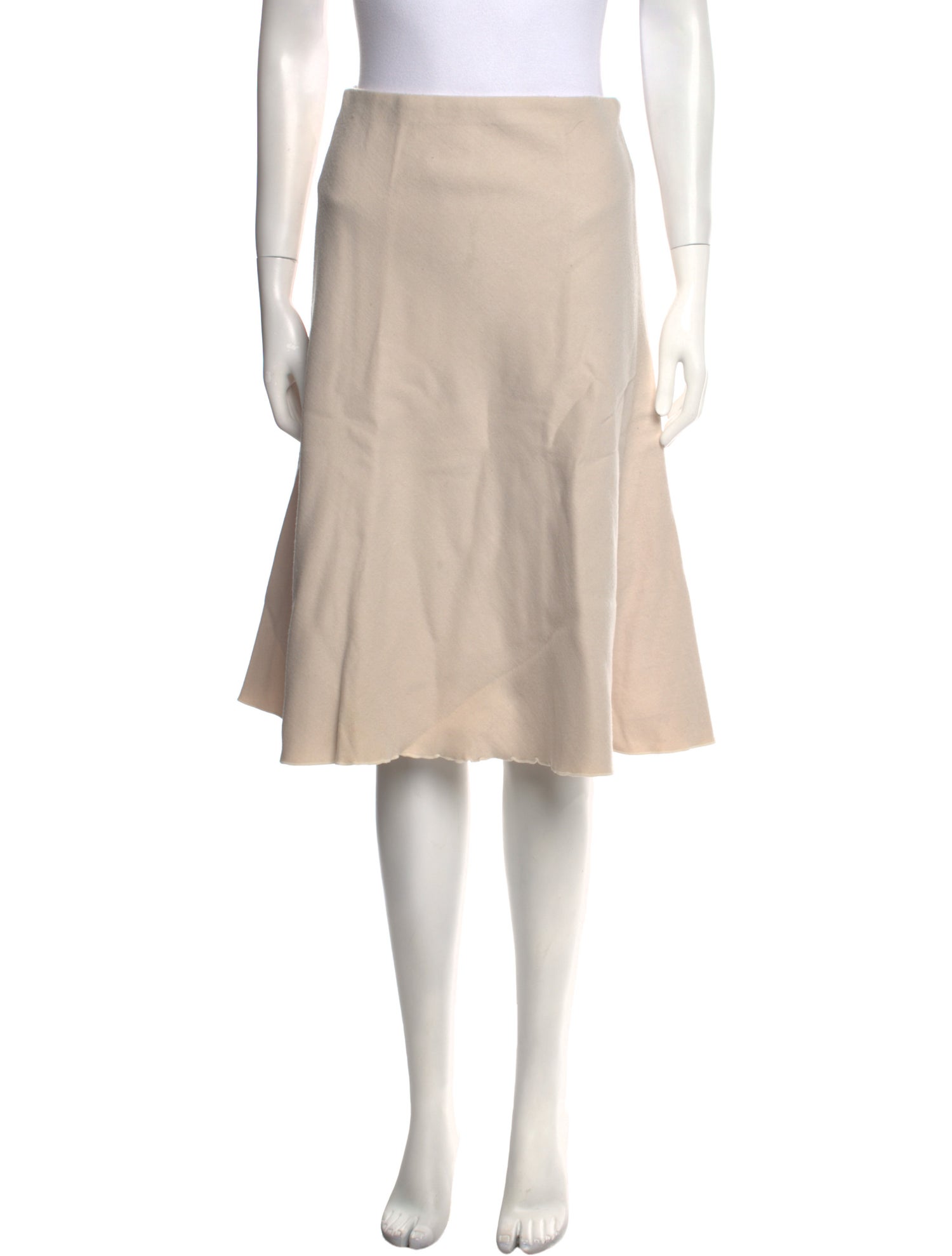 The Row Virgin Wool Knee-Length Skirt