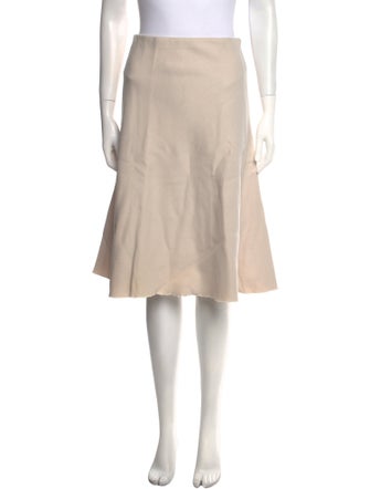 The Row Virgin Wool Knee-Length Skirt