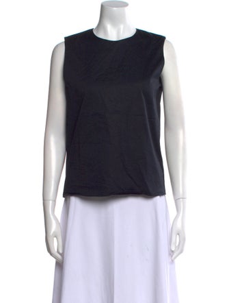 The Row Crew Neck Sleeveless Top
