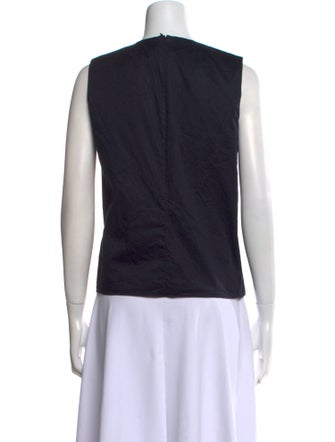 The Row Crew Neck Sleeveless Top