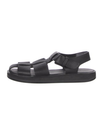 The Row Fisherman Leather Sandals
