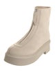 The Row Zipped 1 Nubuck Boots