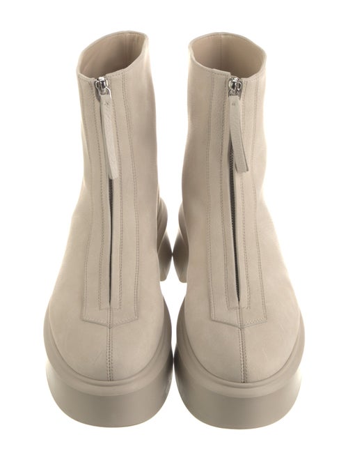 The Row Zipped 1 Nubuck Boots