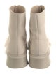 The Row Zipped 1 Nubuck Boots