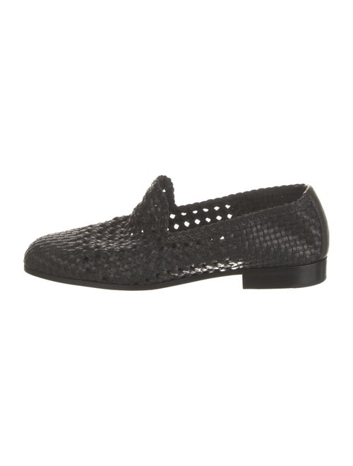 The Row Davis Leather Loafers