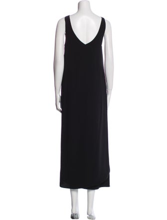 The Row Bateau Neckline Long Dress
