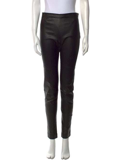 The Row Leather Skinny Leg Pants