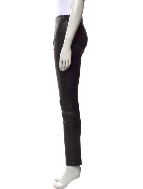 The Row Leather Skinny Leg Pants