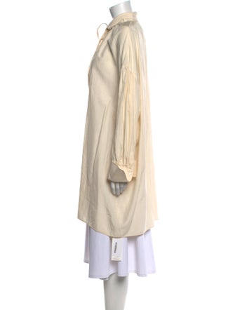 The Row Silk Mock Neck Tunic