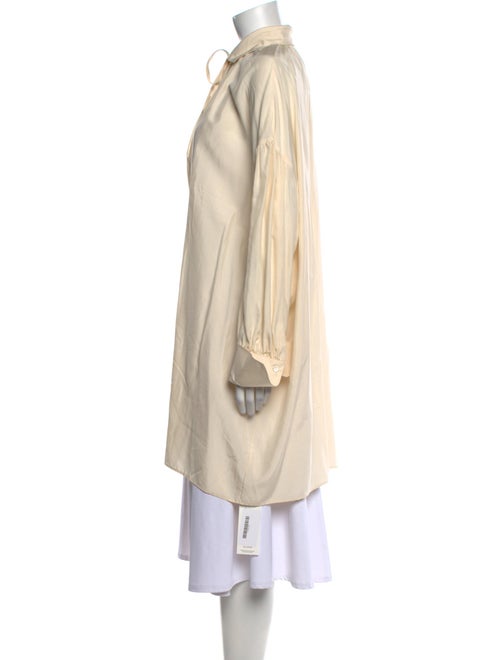 The Row Silk Mock Neck Tunic