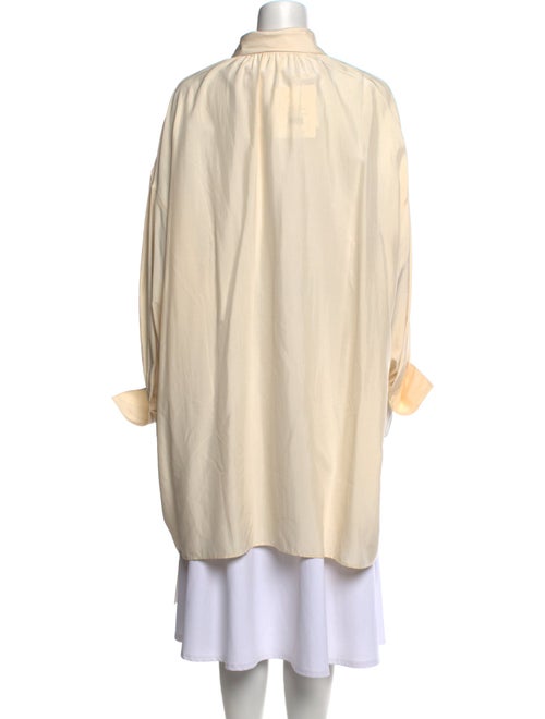 The Row Silk Mock Neck Tunic