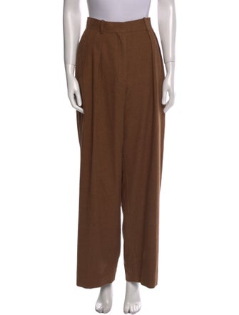 The Row Silk Wide Leg Pants