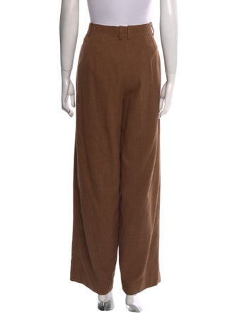 The Row Silk Wide Leg Pants
