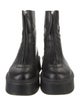 The Row Zipped Boot 1 Leather Combat Boots