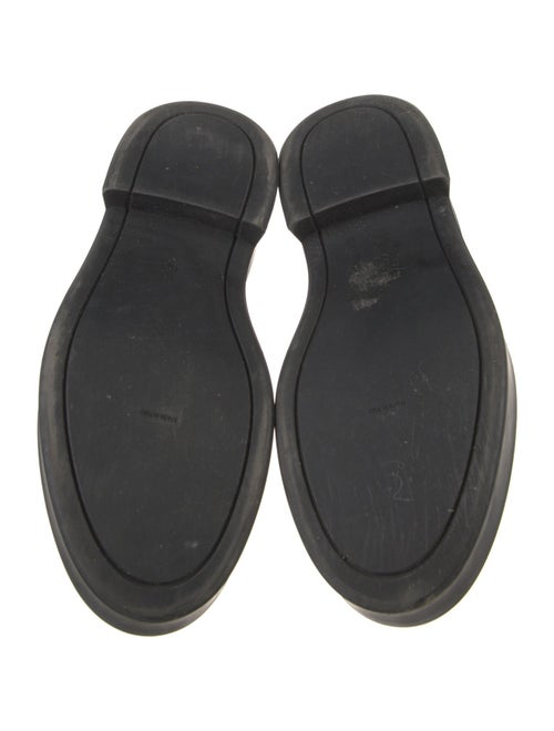 The Row Zipped Boot 1 Leather Combat Boots