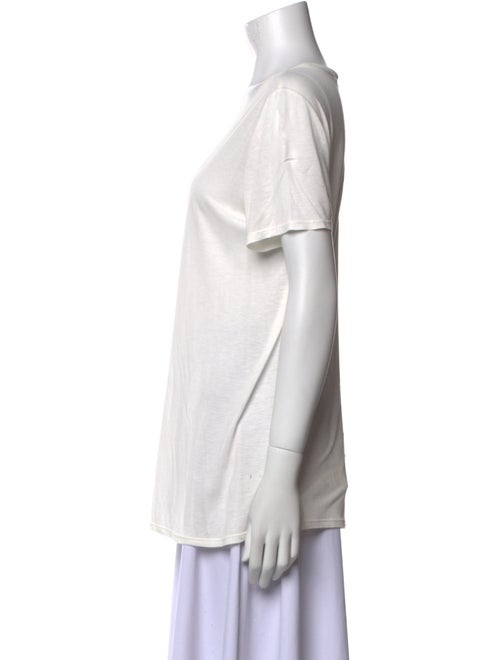 The Row Scoop Neck Short Sleeve T-Shirt