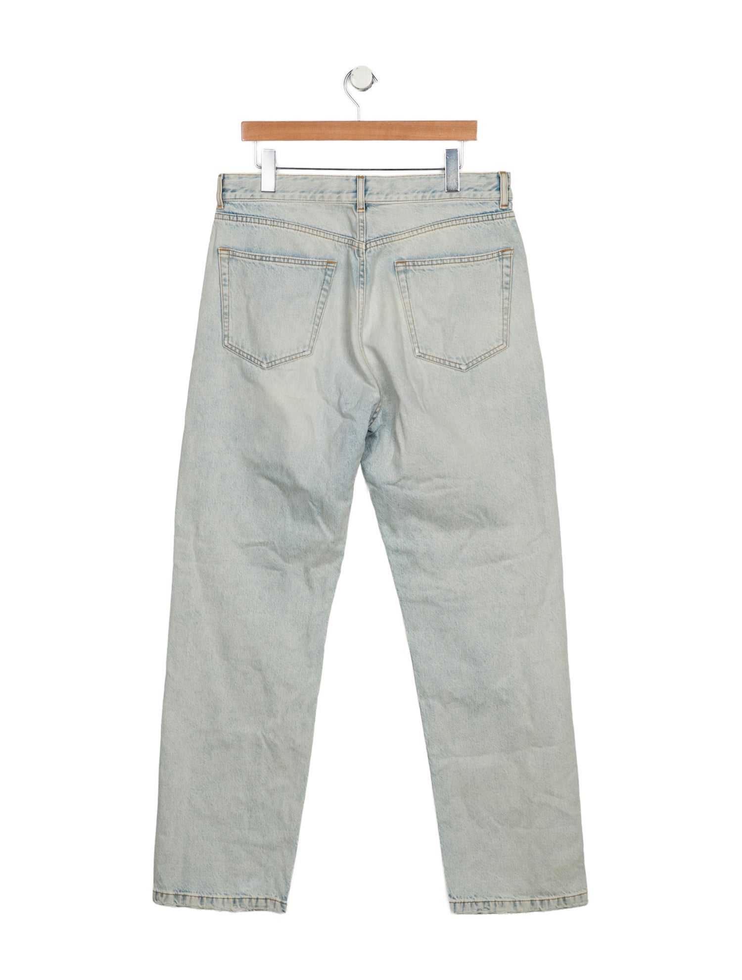 The Row High-Rise Straight Leg Jeans
