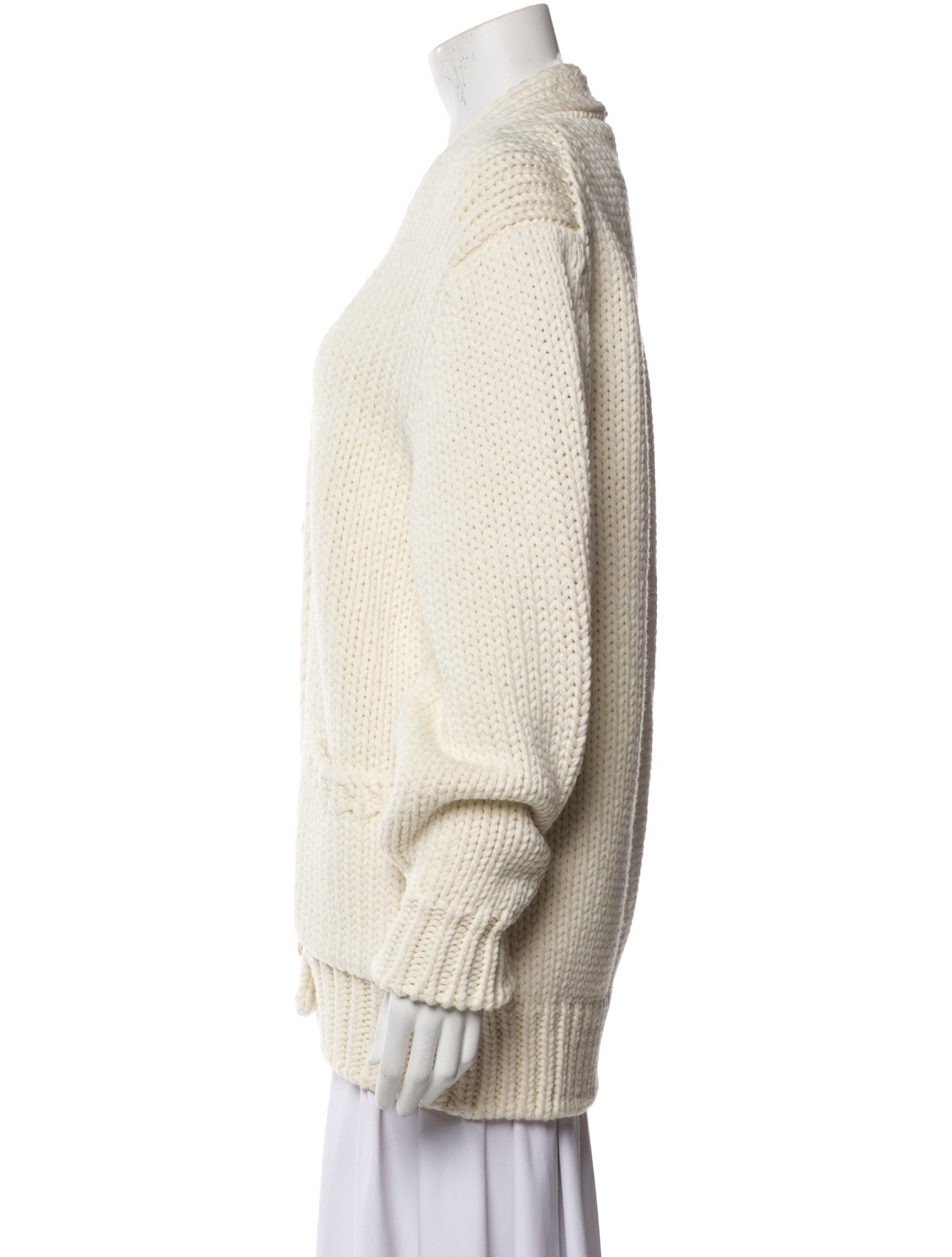 The Row Merino Wool V-Neck Sweater w/ Tags