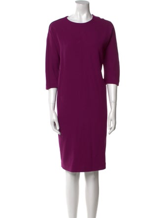 The Row Virgin Wool Knee-Length Dress