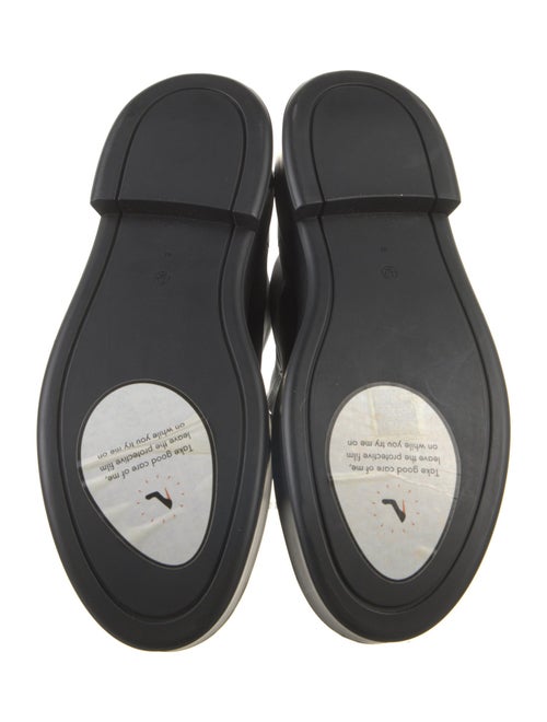 The Row Zipped Boot 1 Leather Combat Boots