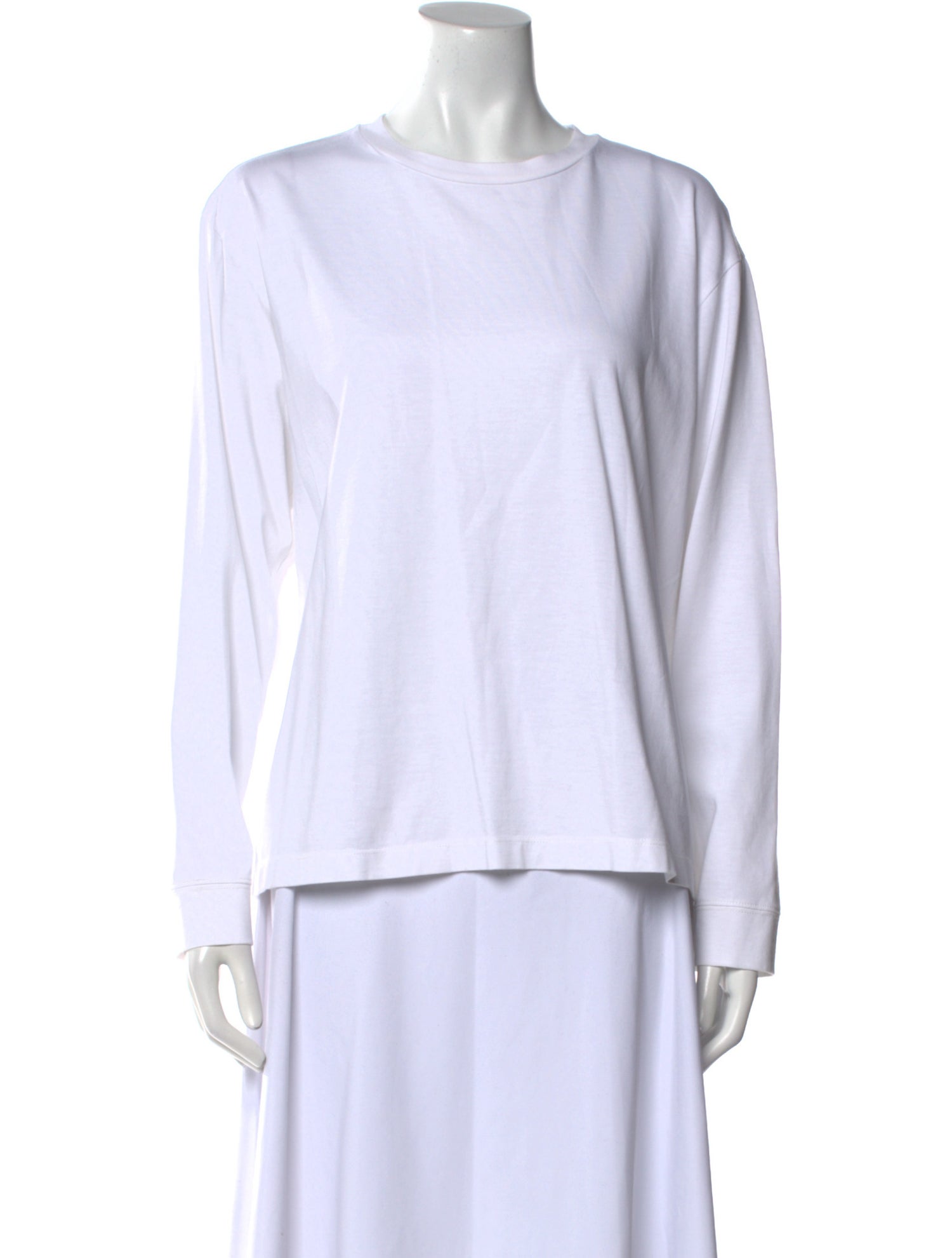 The Row Bateau Neckline Long Sleeve Sweatshirt