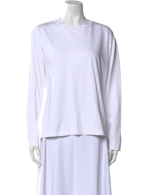 The Row Bateau Neckline Long Sleeve Sweatshirt