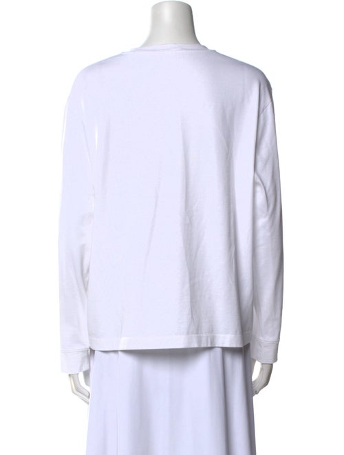 The Row Bateau Neckline Long Sleeve Sweatshirt