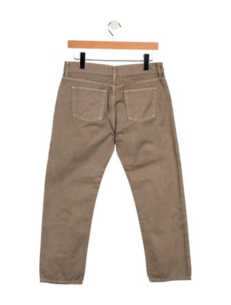 The Row Mid-Rise Straight Leg Jeans