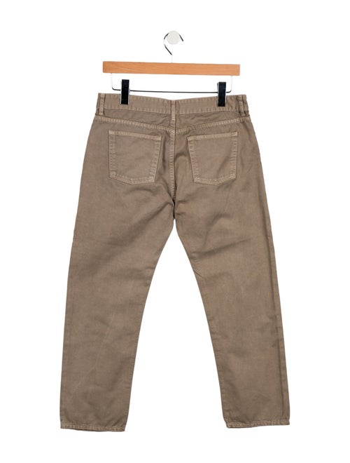 The Row Mid-Rise Straight Leg Jeans