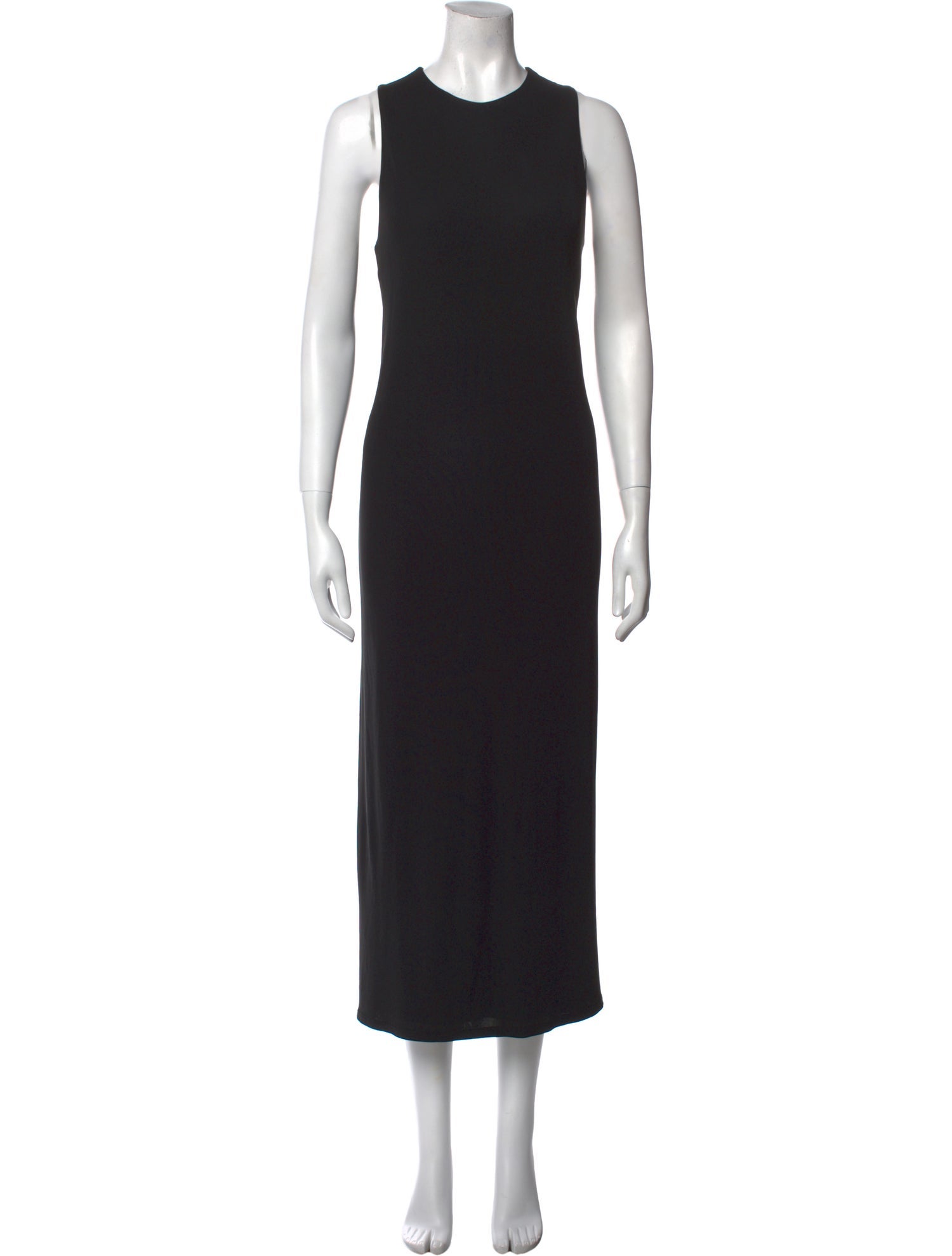 The Row Crew Neck Midi Length Dress