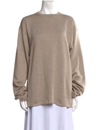 The Row Wool Scoop Neck Sweater