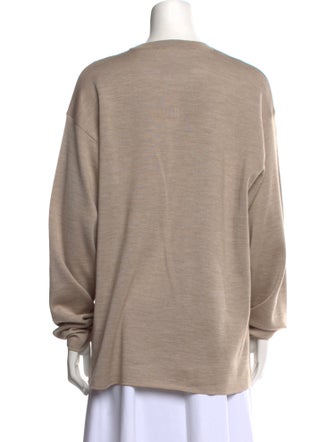 The Row Wool Scoop Neck Sweater