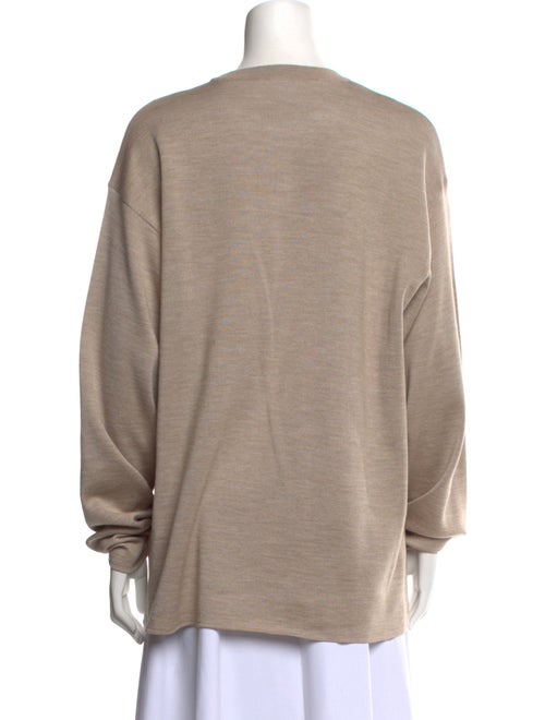 The Row Wool Scoop Neck Sweater