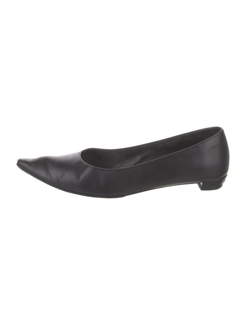 The Row Leather Flats