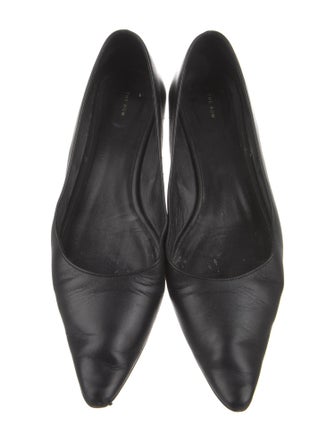 The Row Leather Flats